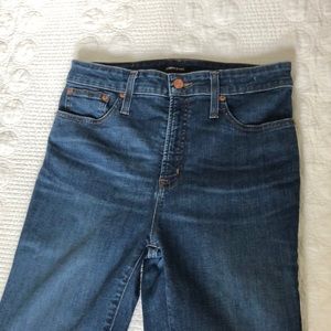 J. Crew Toothpick Curvy Jeans